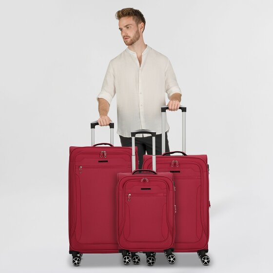 Cocoono Monterrey 4 wheels Suitcase set 3-piece with expansion pleat