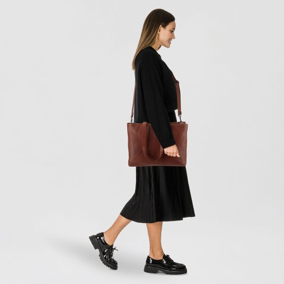 Plevier Power Shopper Bag Genuine Leather 31 cm Laptop compartment