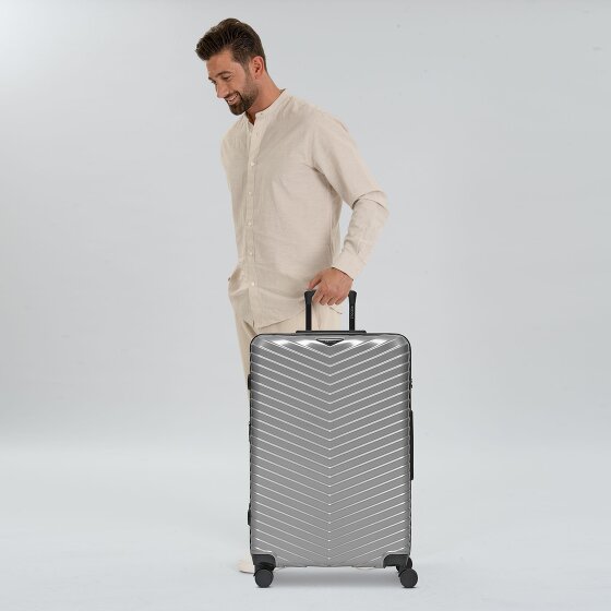 Redolz Essentials 18 4 wheels Trolley 76 cm with expansion pleat