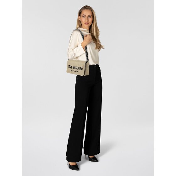 Love Moschino Cargo Canvas Shoulder bag 24 cm