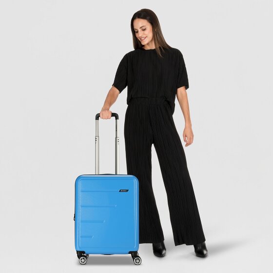 Gabol Future Plus 4 wheels Cabin trolley 55 cm with expansion pleat