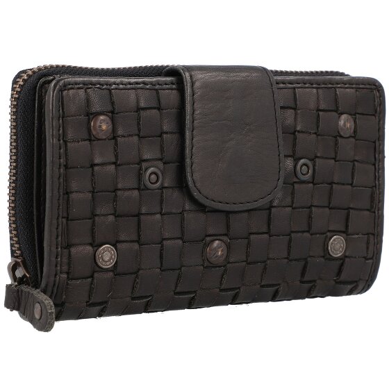 Harbour 2nd Soft Weaving Lucinda Wallet Leather 16 cm