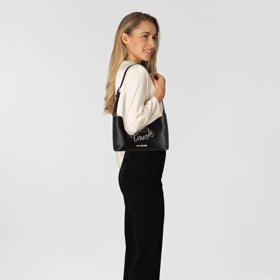 Love Moschino Script Shoulder Bag 25 cm