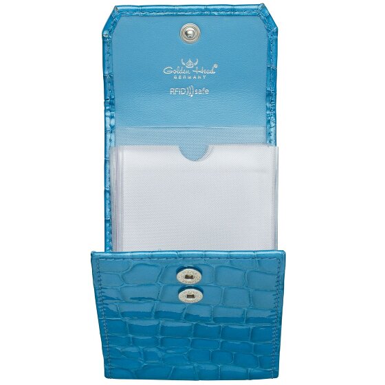 Golden Head Cayenne credit card case RFID leather 10 cm