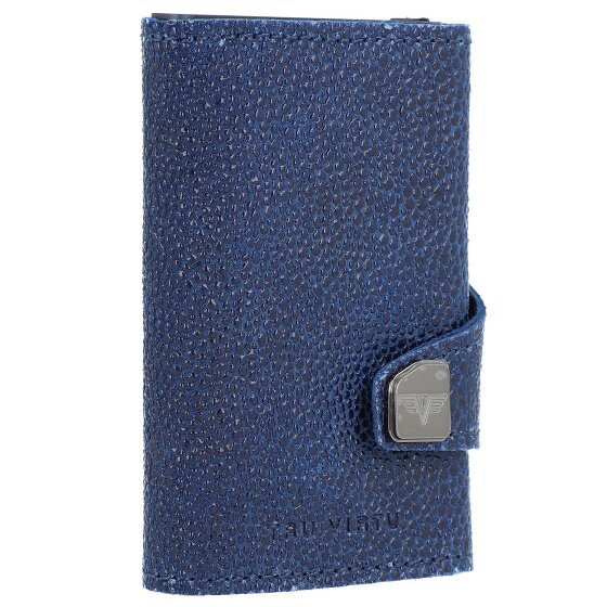 Tru Virtu Click & Slide credit card case wallet RFID leather 6.5 cm