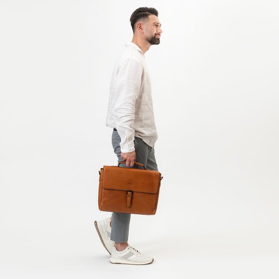 Farmhood Memphis Briefcase Leather 39 cm Farmhood Memphis Briefcase Leather 39 cm
