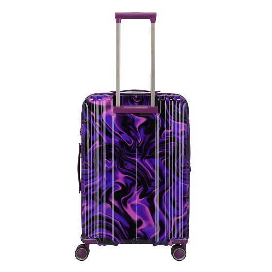 Travelite Lascana 4 wheels Trolley M 65 cm with expansion pleat