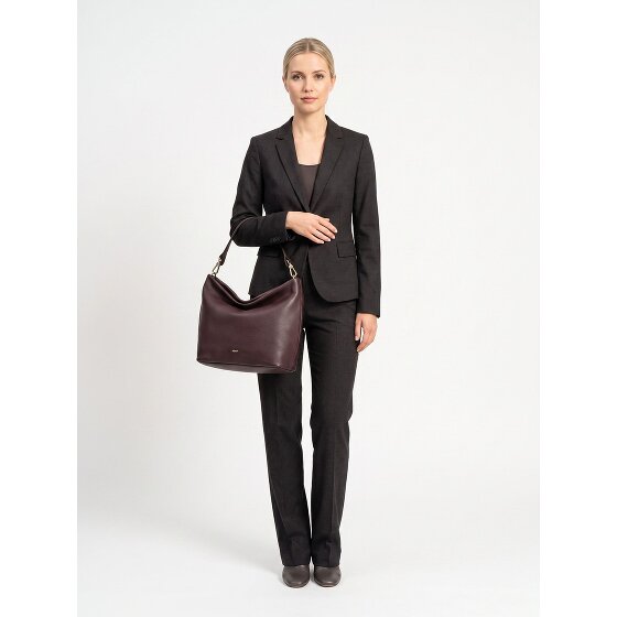 abro Ebony Shoulder Bag Genuine Leather 39 cm