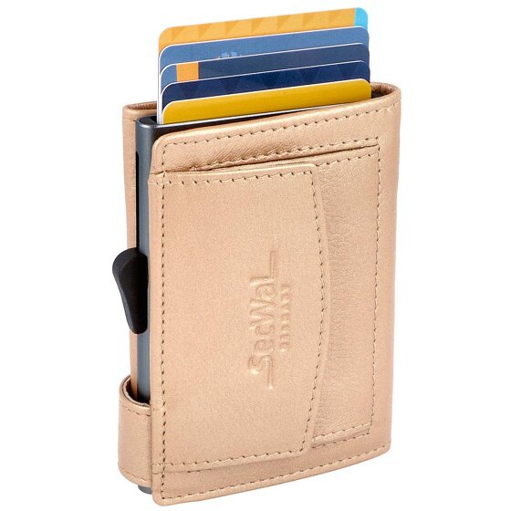 SecWal Credit card case RFID leather 7 cm