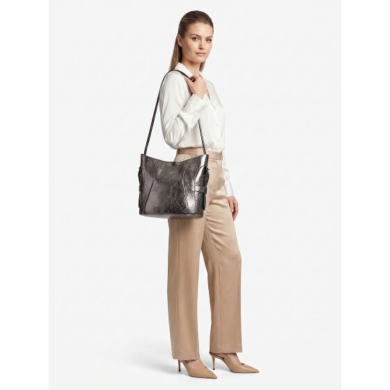 Aigner Deborah Handbag Genuine Leather 20 cm