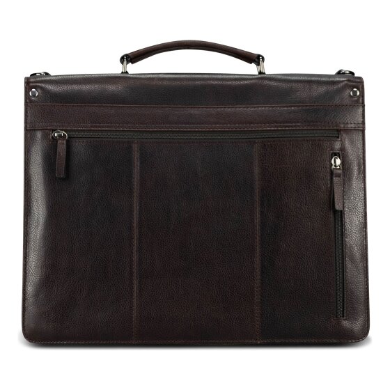 Jost London Briefcase Genuine Leather 40 cm Laptop compartment