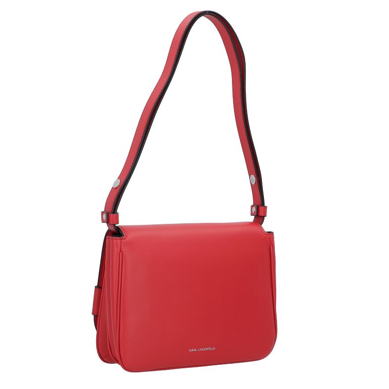 Karl Lagerfeld Letters Shoulder bag Genuine Leather 24 cm haute red ...