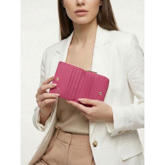 Lazarotti Bologna Leather Medium Zip-Around Wallet, Leather, 10 cm