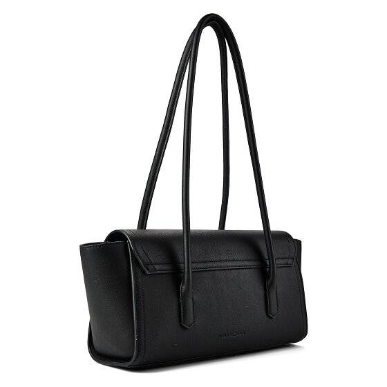Karl Lagerfeld Signature Shoulder Bag Genuine Leather 37 cm
