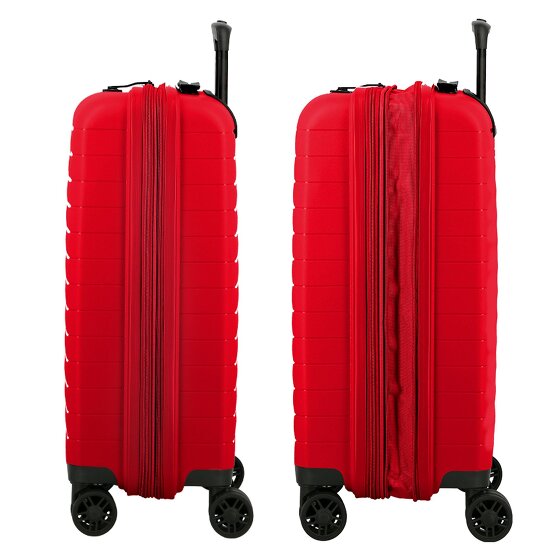 Jump Striper 4 wheels Cabin trolley 55 cm with expansion pleat Jump Striper 4 wheels Cabin trolley 55 cm with expansion pleat