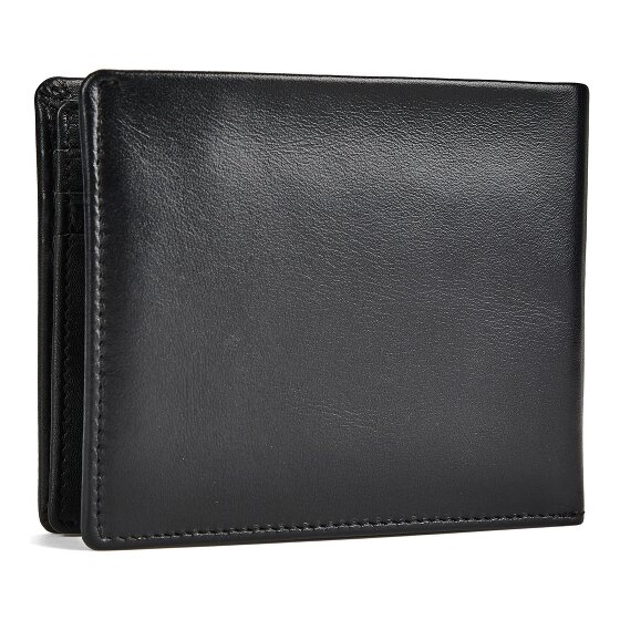 Esquire Silk Wallet RFID protection Genuine Leather 12 cm