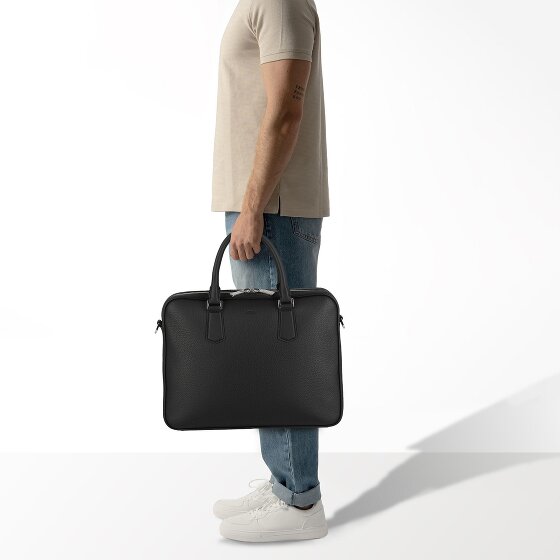 Boss New Crosstown Briefcase Leather 38 cm Laptop compartment
