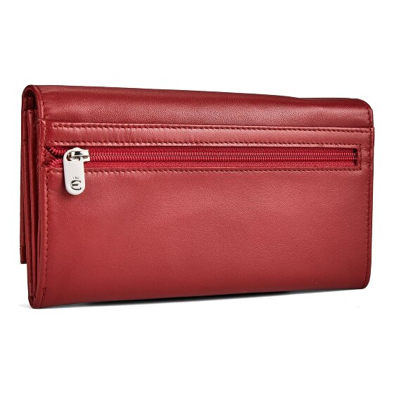 Esquire Silk Wallet RFID protection Genuine Leather 16.5 cm