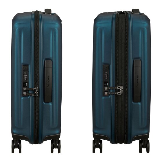 Samsonite Nuon 4 wheels Cabin trolley 55 cm with expansion pleat