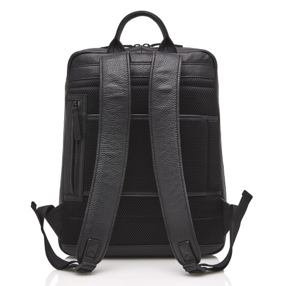 Castelijn & Beerens Bravo backpack RFID leather 41 cm laptop compartment