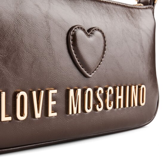 Love Moschino Cipria Shoulder Bag Genuine Leather 25 cm