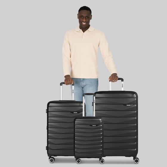 Bench Paris 4 wheels Suitcase set 3-piece with expansion pleat