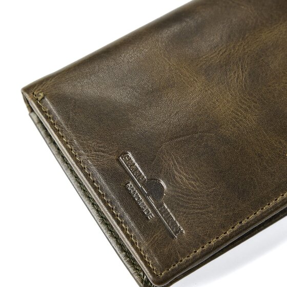 Greenburry Newport Wallet RFID protection Leather 12.5 cm