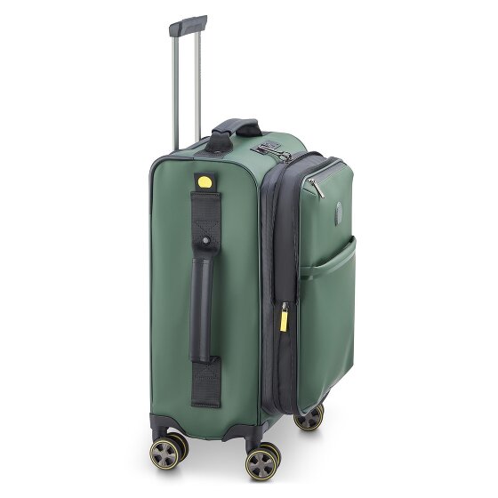 Delsey Paris Turenne Soft 4 wheels Cabin trolley 55 cm with expansion pleat