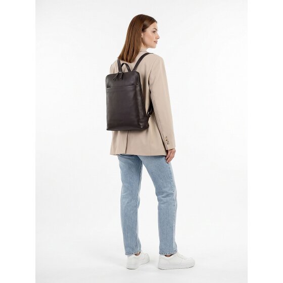 Jost Lysa Daypack Genuine Leather 36 cm Laptop compartment