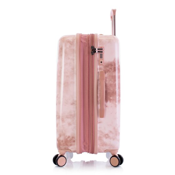 Heys Black Camo 4 wheels Suitcase set 3-piece with expansion pleat