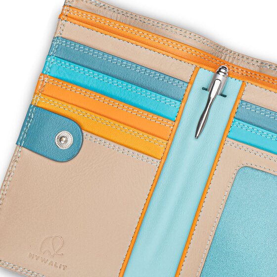 Mywalit Wallet RFID protection Genuine Leather 8 cm