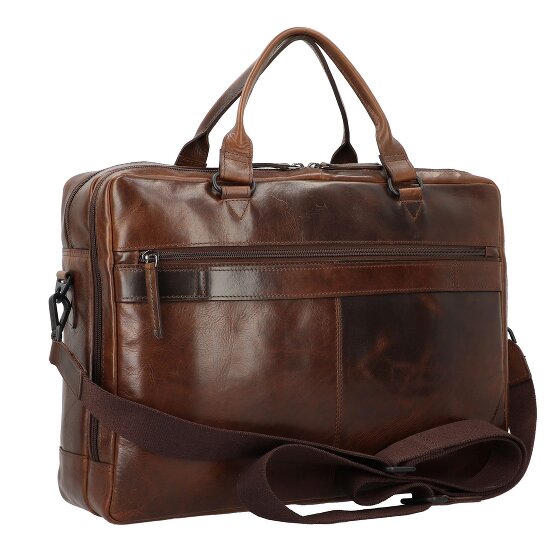 Greenburry Newport Briefcase Leather 43 cm Laptop compartment