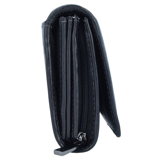 Greenland Nature Black Nappa wallet RFID leather 16 cm