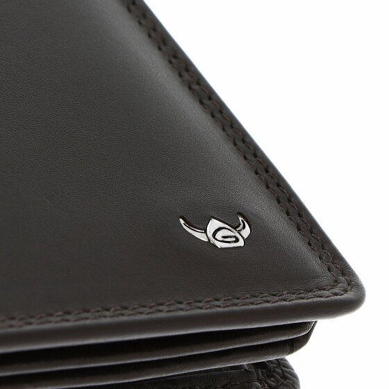 Golden Head Polo Wallet RFID protection Genuine Leather 12.5 cm