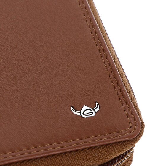 Golden Head Polo Wallet RFID protection Genuine Leather 12.5 cm