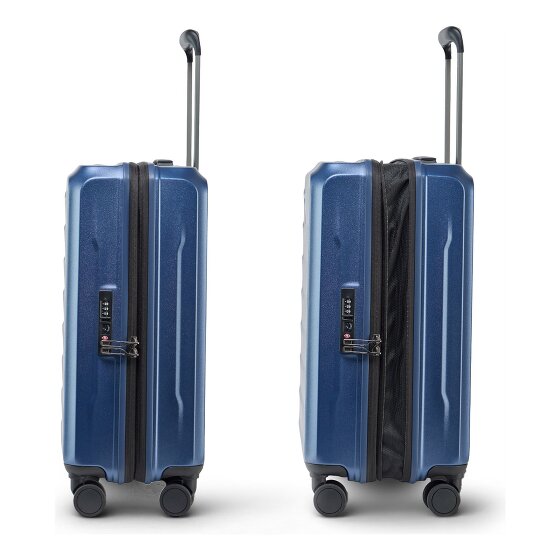 Stratic Phoenix 4 wheels Cabin trolley 55 cm with expansion pleat