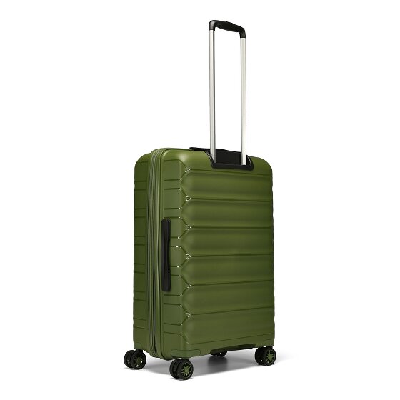 d&n Travel Line 4700 4 wheels Suitcase set 3-piece with expansion pleat
