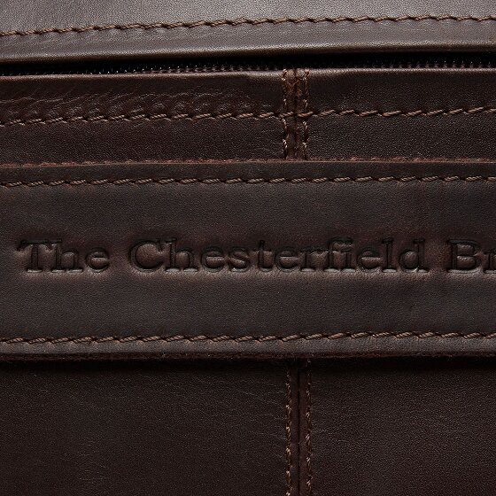 The Chesterfield Brand Wax Pull Up Briefcase Leather 44 cm Laptop compartment