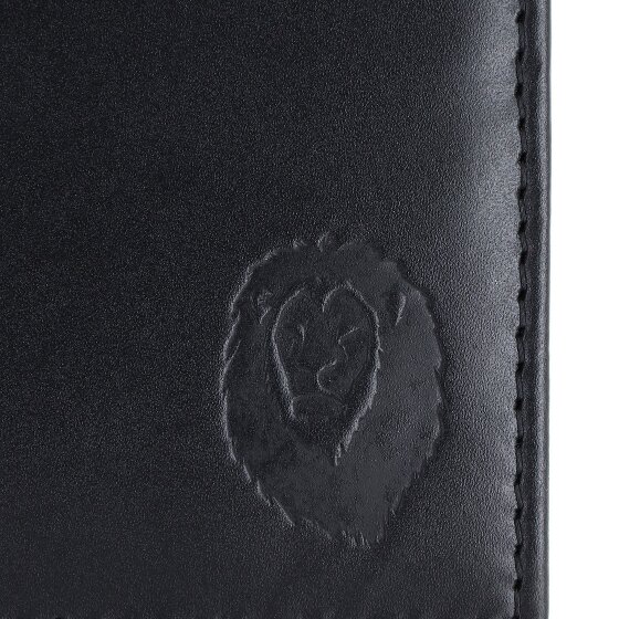 oxmox Leather Wallet RFID protection Genuine Leather 12 cm