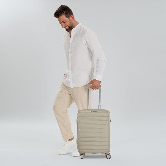 Franky London 4 wheels Cabin trolley S 55 cm with expansion pleat