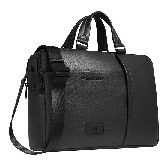 Piquadro Cartel2m Briefcase RFID protection Leather 40 cm Laptop compartment
