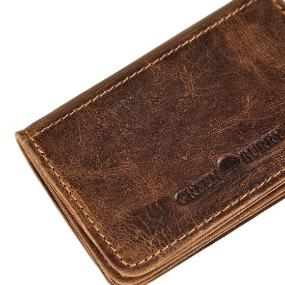 Greenburry Vintage Wallet RFID protection Leather 10 cm