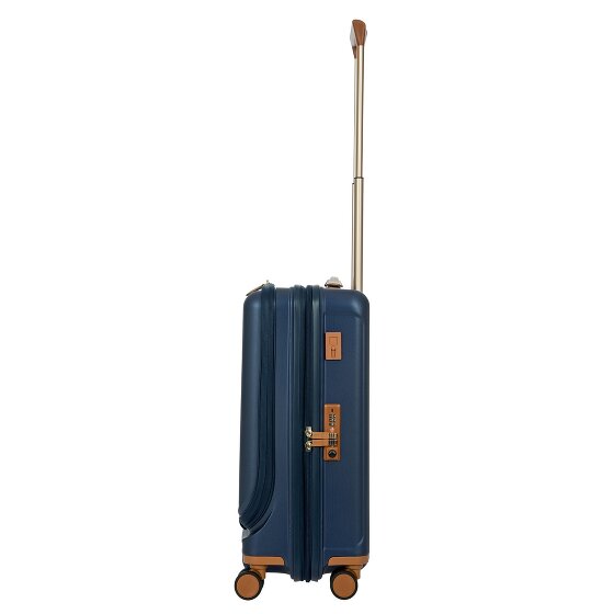 Bric's Capri 4 wheels Cabin trolley 55 cm Laptop compartment with expansion pleat