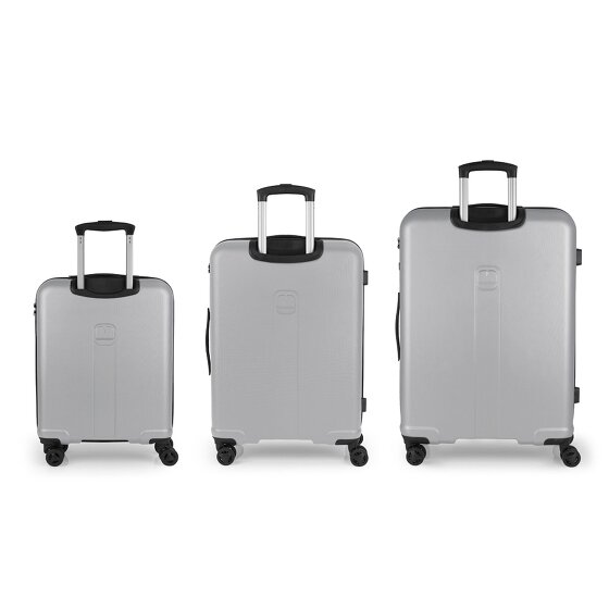 Gabol Juego 3 4 roll suitcase set 3pcs.