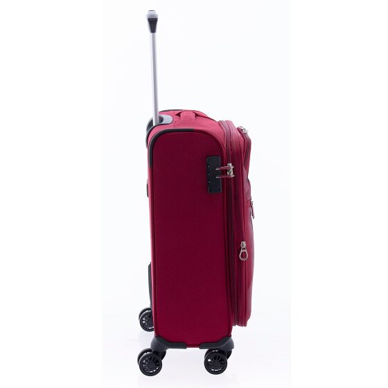 Gladiator 2000 4 wheels Cabin trolley 55 cm with expansion pleat