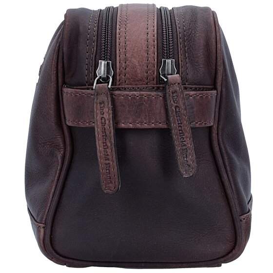 The Chesterfield Brand Wax Pull Up Toilet bag Leather 29 cm