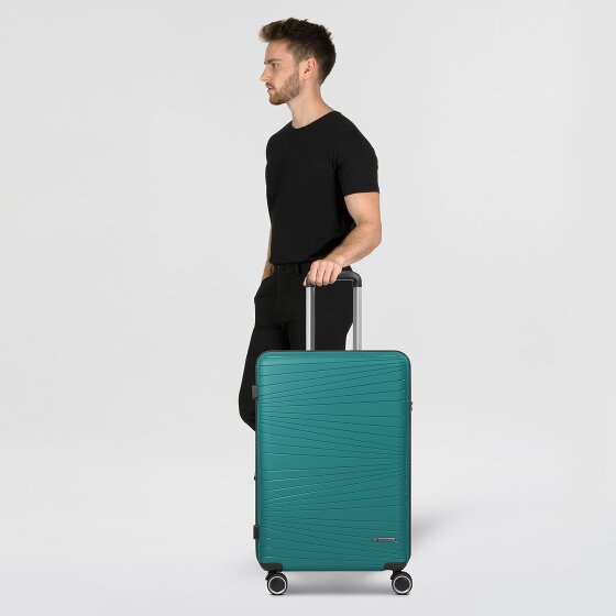 Franky Dallas 3.0 4-wheeled trolley M 65 cm with expansion fold