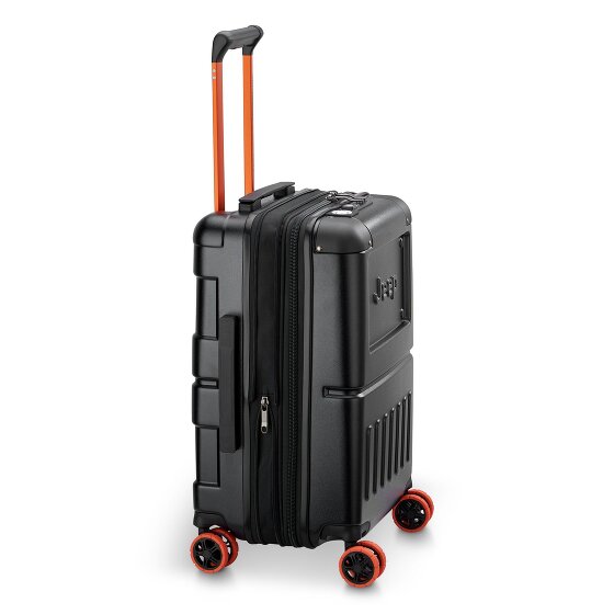 Jeep JH002B 4 wheels Cabin trolley XL 55 cm with expansion pleat