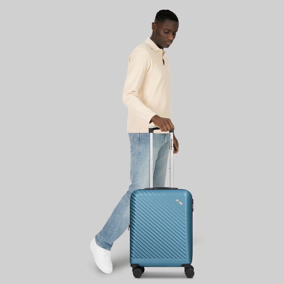 Check.In Paradise 2.0 4 wheels Cabin trolley S 58 cm with expansion pleat