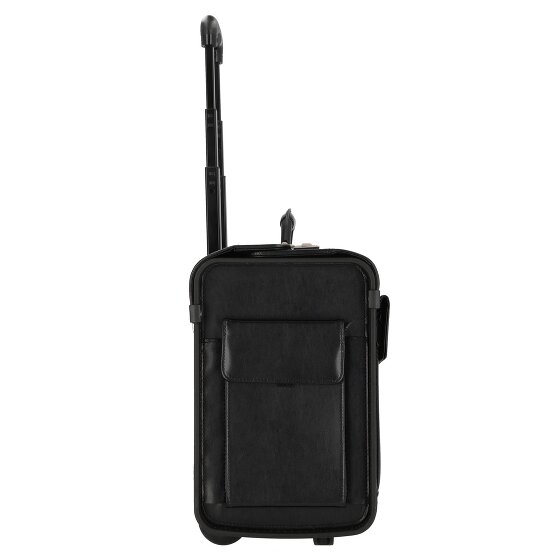 Dermata 2 Roll Pilot Trolley Leather 45,5 cm Laptop compartment